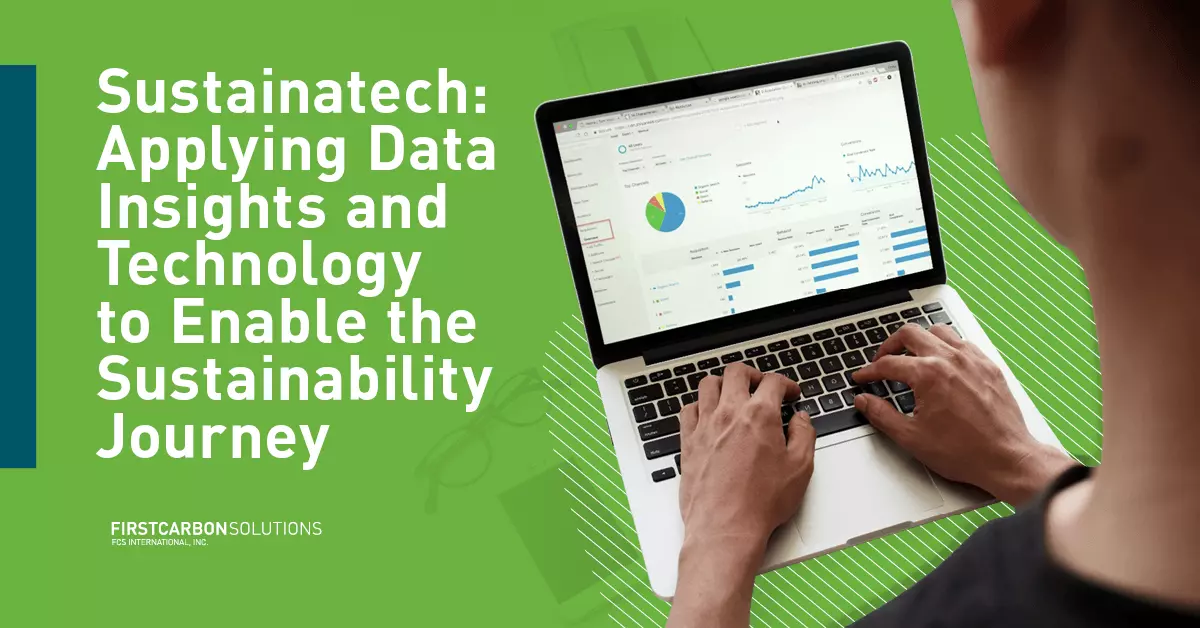 Sustainatech: Applying Data Insights and Technology to Enable the Sustainability Journey image